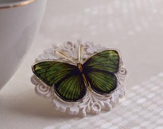Broche barroco Butterfly