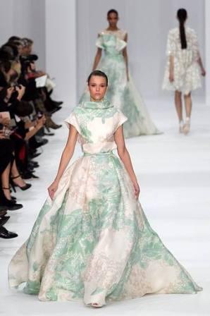 Paris Fashion Week Haute Couture, Spring 2012. Elie Saab