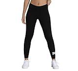 Puma Essentials Logo W Legging Deportivo de Talle Alto, Mujer, Negro, M