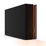 Seagate FireCuda Gaming Hub, 8 TB, External Hard Drive HDD, PC-Gaming, Customisable RGB LED lighting, Dual forward-facing USB, 3 Years Rescue Services (STKK8000400)