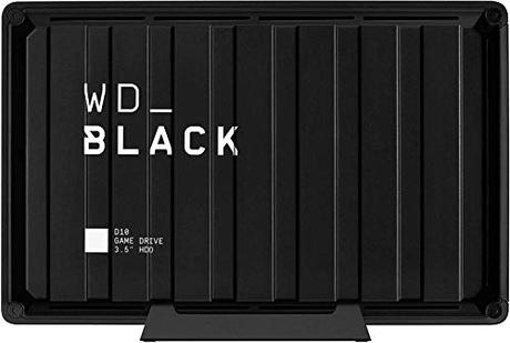 WD BLACK D10 de 8 TB, memoria para juegos y 7200 r.p.m. con refrigeración activa para guardar tu enorme colección de juegos