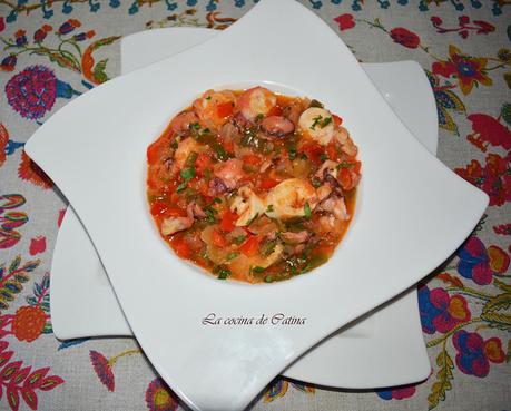 Pulpo a la sochantre Pulpo a la sochantre