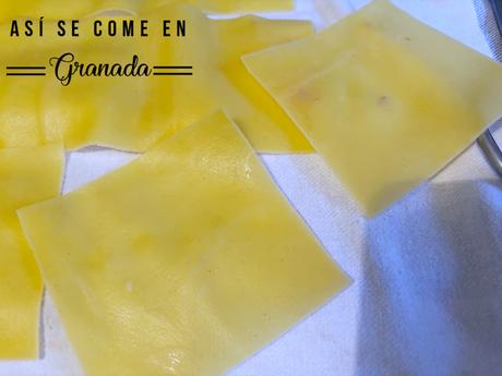 Canelones sin gluten de carne con paté