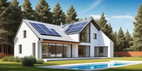 Aislamiento de humedad: Cómo evitar problemas de humedad en tu hogar casa con placas solares en en tejado