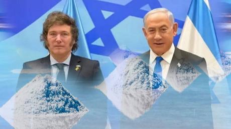 Milei regala parte del pletórico litio de Argentina a Israel