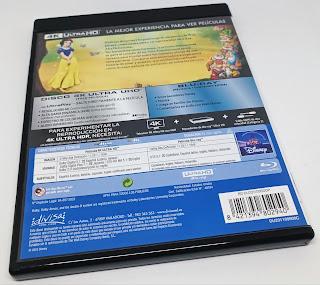 Blancanieves; Análisis de la edición UHD Bluray