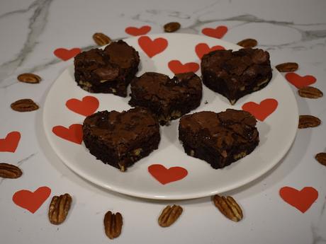 Brownie de chocolate y nueces pecanas