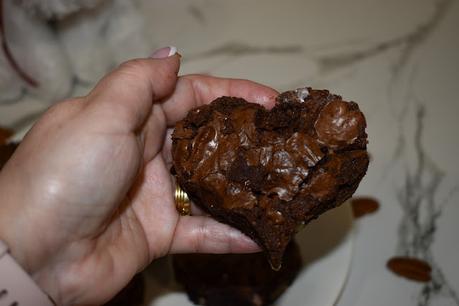 Brownie de chocolate y nueces pecanas