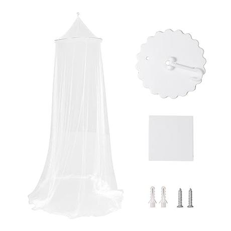 Mosquitera con gancho, cama individual, cama doble, cuna, mosquitera, colcha, mosquitera de malla fina, dosel familiar, mosquitera para viajes