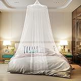 Fabu Mosquitero Grande Universal con Diseño de Cúpula, Portátil Mosquitose, para cama de Matrimonio