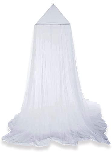 Ultranatura mosquitera Luna, material montaje, dosel cama, protección contra mosquitos, repelente insectos en viaje, mosquitera Medidas: 250 x 65 x 1250 cm