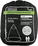 Mosquitera para Viajes y acampadas impregnada para 2 Personas. 65x 250 x 1250 cm