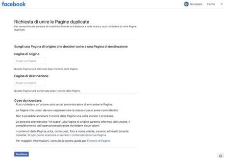 Cómo conectar dos cuentas de Facebook