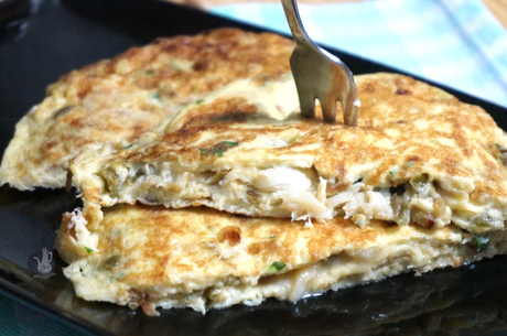 Tortilla de bacalao