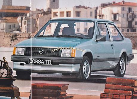 Opel Corsa TR Berlina de tres puertas del año 1983