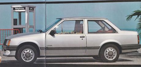 Opel Corsa TR Berlina de tres puertas del año 1983