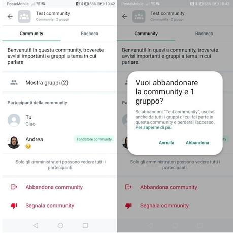 Cómo salir de una comunidad en WhatsApp Cómo salir de una comunidad en WhatsApp
