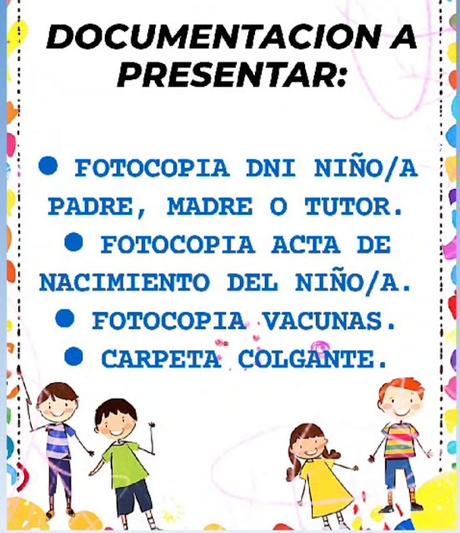 Inscripciones Escuela Infantil Ayenhué Sala de 1 y 2 años.-