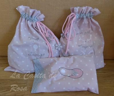 Tutorial bolsas para la maleta.