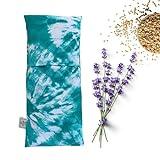 STIGORVI - Saco de semillas para microondas con funda- Saco térmico para microondas - Cojín microondas (13cmx31cm) - Hecha a mano en España - 100% artesanal de semillas naturales lavanda