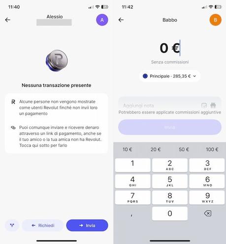 App para transferir dinero entre amigos