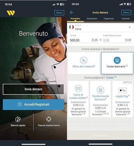 App para transferir dinero entre amigos