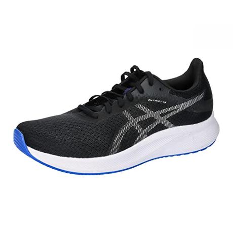 Asics Patriot 13, Running Shoe Hombre, Black/Pure Silver, 42 EU