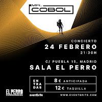 Concierto de Mr. Cobol en El perro de la parte de atrás del coche