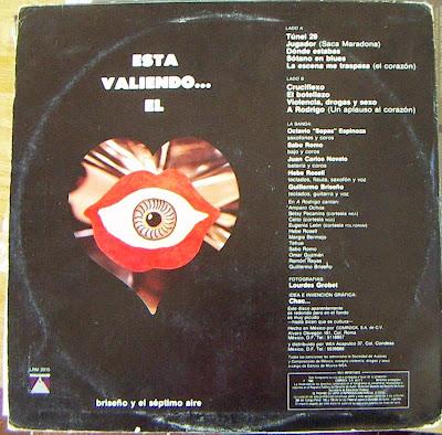 Briseño y El Séptimo Aire - Está Valiendo... El Corazón (1987)