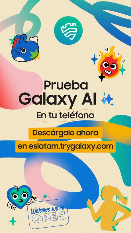 “Try Galaxy”: Prueba Galaxy S24 con Inteligencia Artificial en otros smartphones KV-Try-galaxy-01_CL