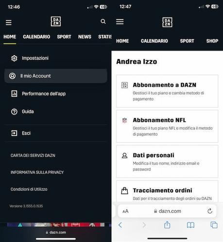 Cómo cambiar el método de pago de DAZN