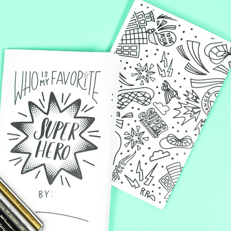 ¡SUPERPAPÁ! regalo imprimible para el Día del Padre