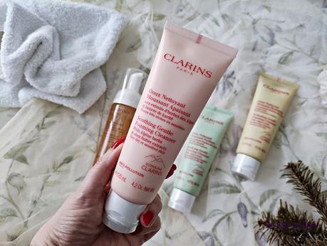 Clarins limpieza facial beauty belleza skincare cuidado de la piel extractos ecoresponsable