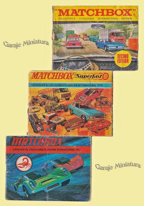 Catálogos de coleccionistas en ediciones internacionales de Matchbox