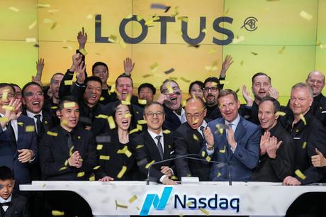 Lotus Technology Inc. hizo sonar la campana de apertura en la bolsa de valores Nasdaq en Nueva York