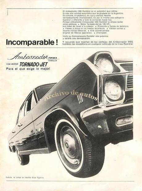 Rambler Ambassador y los modelos que se fabricaron en Argentina