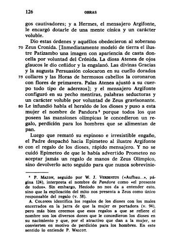 PROMETEO, PANDORA Y LA MISOGINIA GRIEGA