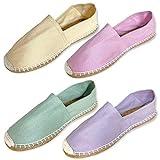 Genérico Alpargatas Boda Lisas Surtidas 4 Colores (Caja de 24 Pares) Detalles de Boda Comprar Online 35009