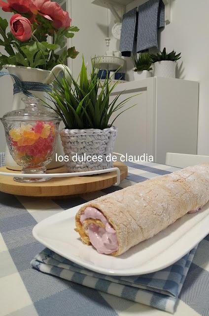 Pavlova con frutos rojos