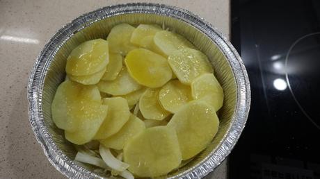 patatas cebolla corte para lagarto freidora aire