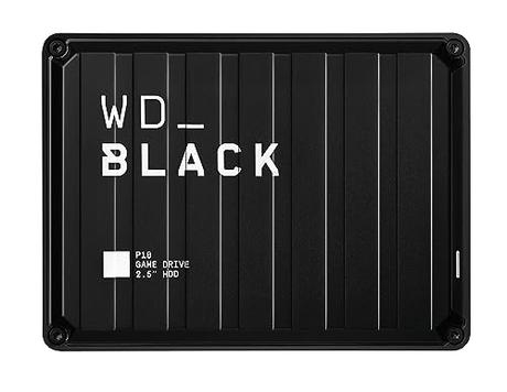 WD BLACK P10 5TB Game Drive HDD portátil USB 3.2 Gen 1 Type-A compatible con Playstation, Xbox, PC y Mac