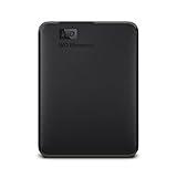 WD Elements - Disco duro externo portátil de 5 TB con USB 3.0, color negro