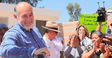 Innovación en el abasto de Agua: alcalde Enrique Galindo activa tanque elevado en Milpillas