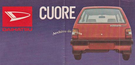 Daihatsu Cuore comercializado en Alemania en el año 1984
