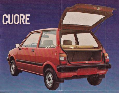 Daihatsu Cuore comercializado en Alemania en el año 1984