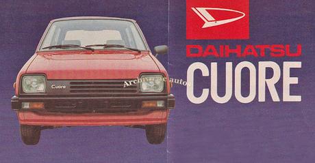 Daihatsu Cuore comercializado en Alemania en el año 1984