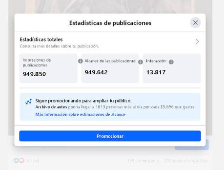 Récord total y absoluto de una nota de Archivo de autos