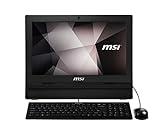 MSI PRO 16T 10M-079XEU – Ordenador All In One 16” HD, Intel Celeron 5205U, DDR4 4GB, 256G M.2 PCIe SSD, sin sistema operativo, color negro
