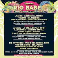 Cartel completo del Festival Río Babel 2024