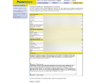 Cómo hacer un PEC con Poste Italiane